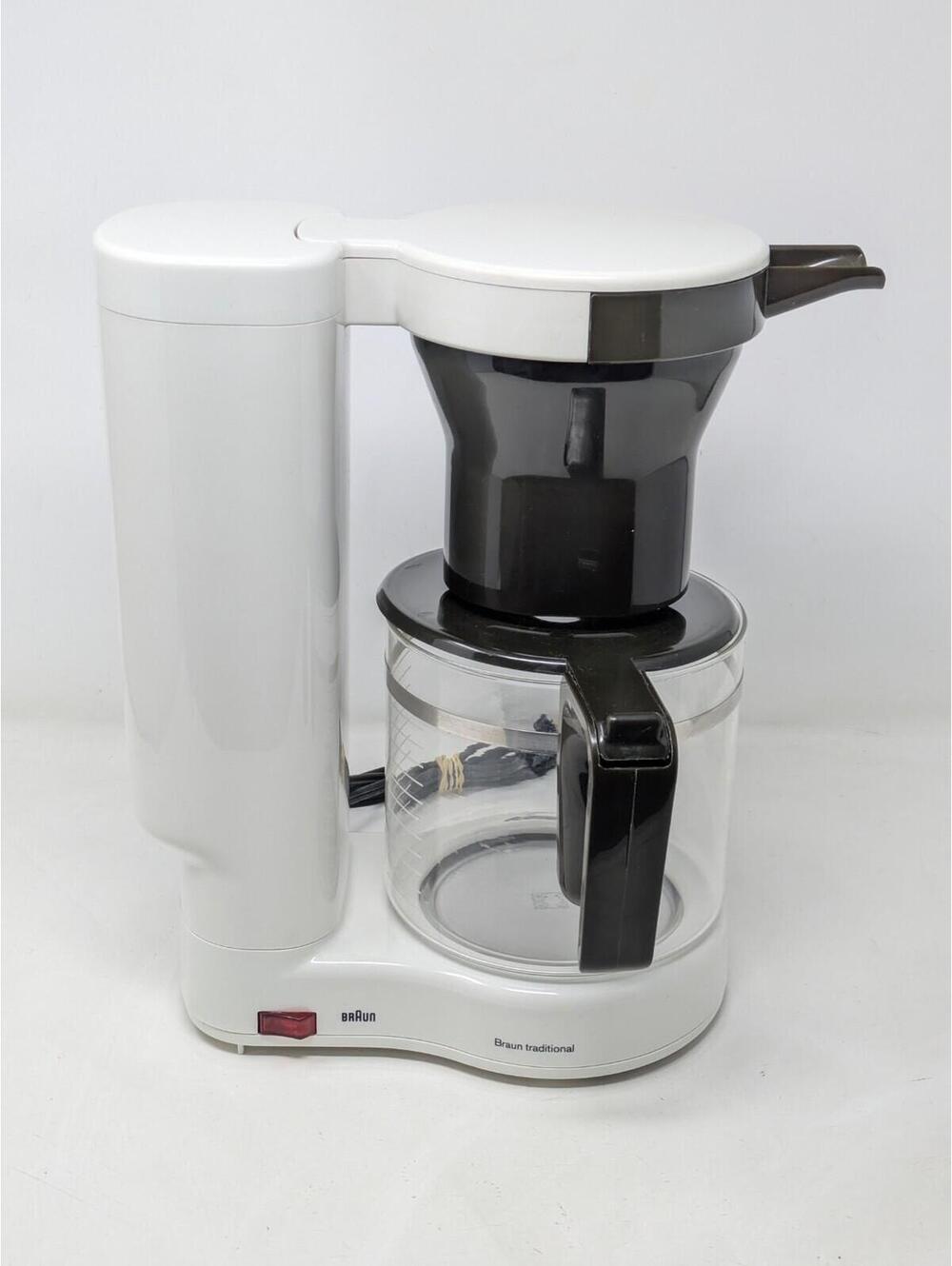 VTG Braun AG Frankfurt KF35 Type 4053 12 Cup Coffee Maker Germany Post Modern